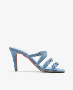 Sandalias*Cuplé Sandalia Tiras Vaquero Azul
