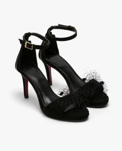 Sandalias*Cuplé Sandalia Ultrasuede Negro