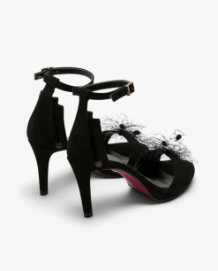 Sandalias*Cuplé Sandalia Ultrasuede Negro