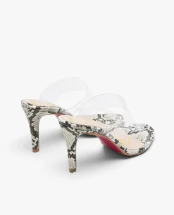 Sandalias*Cuplé Sandalia Vinilo Transparente
