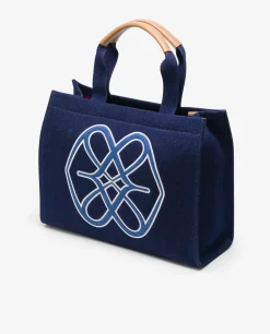 Shoppers Y Bolsos Hombro*Cuplé Shopper Logo Vaquero Marino