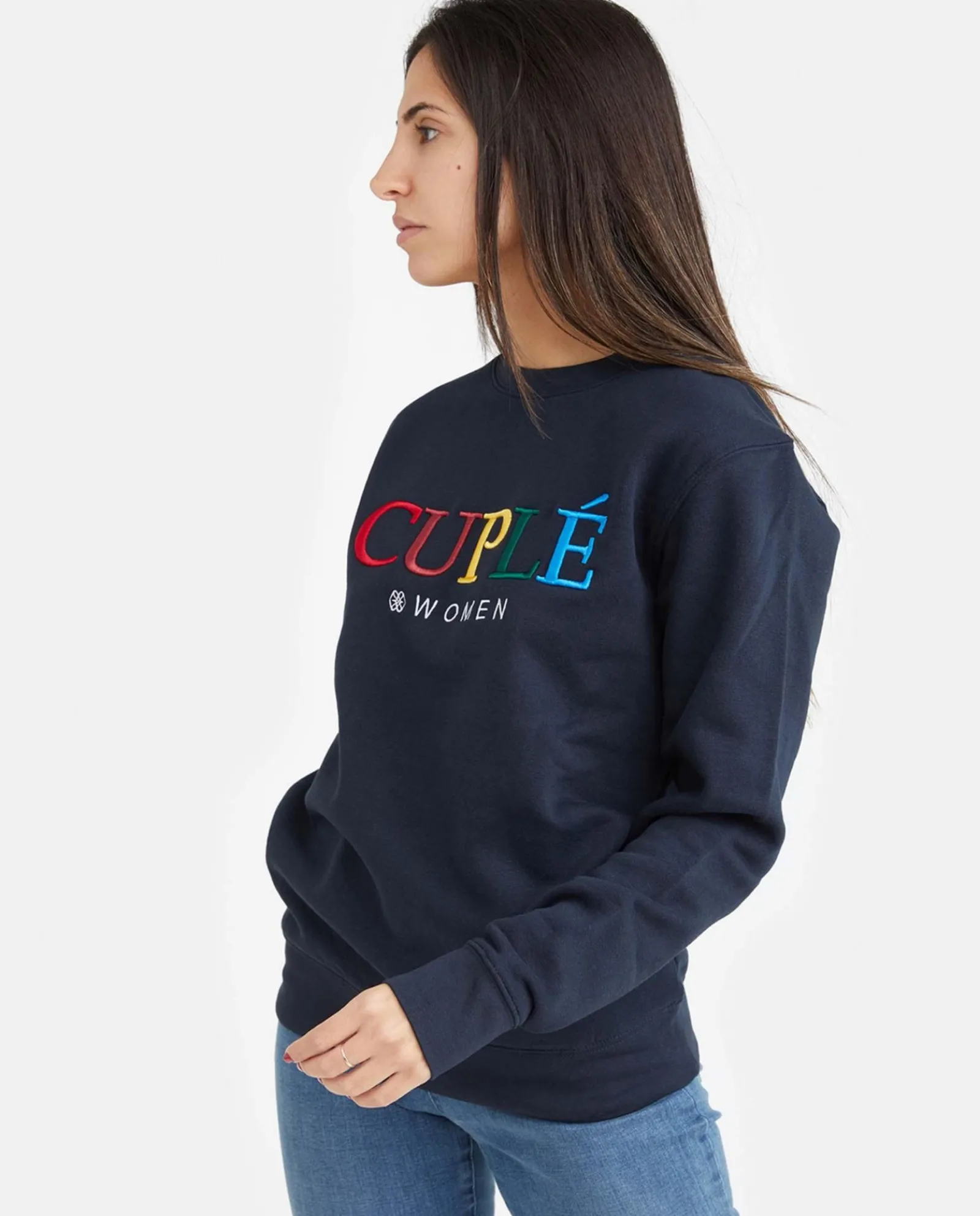 Sudaderas Y Jerseis*Cuplé Sudadera Punto Sudadera Marino