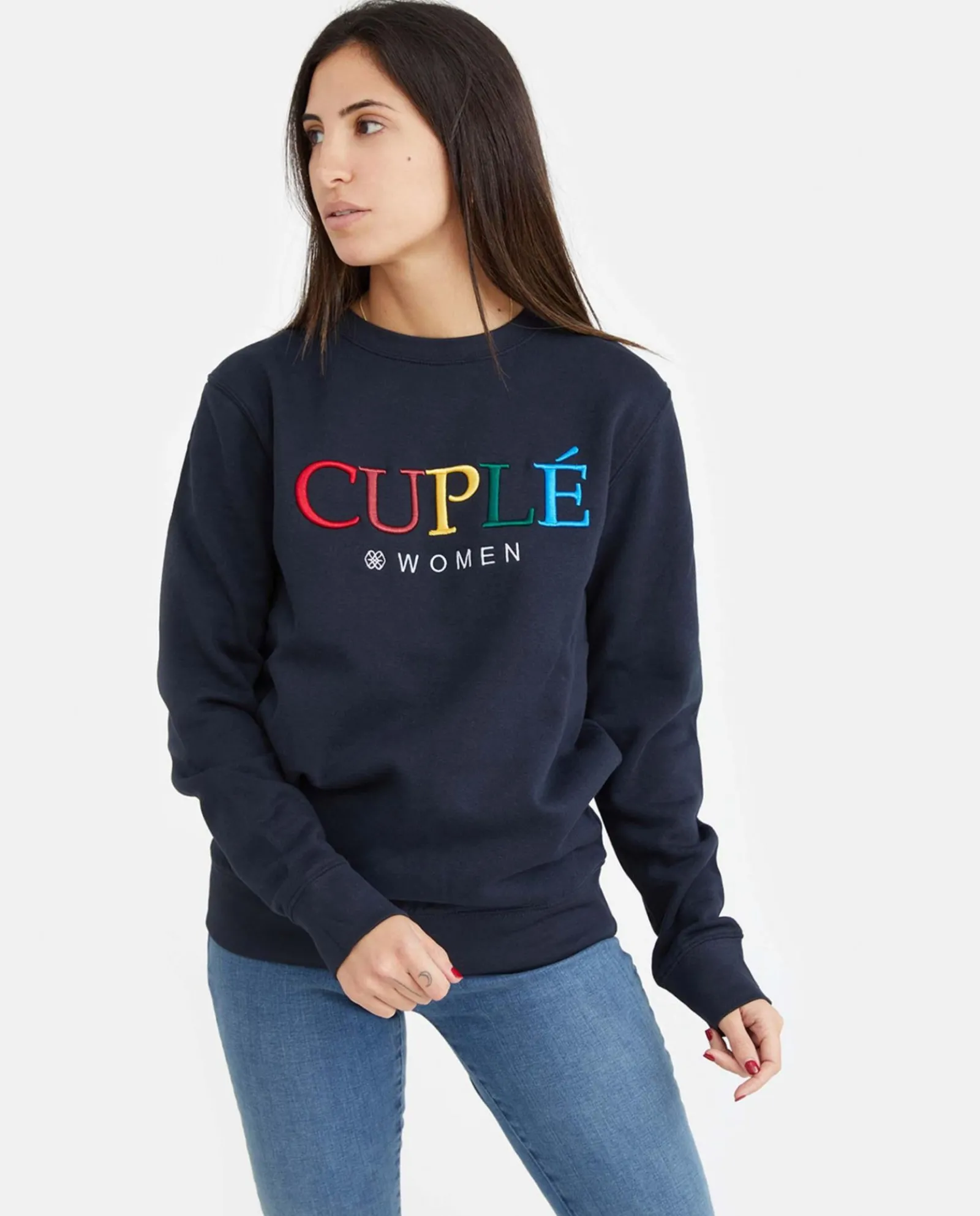 Sudaderas Y Jerseis*Cuplé Sudadera Punto Sudadera Marino