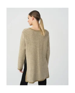 Sudaderas Y Jerseis*Cuplé Tunica Bicolor Punto Beig