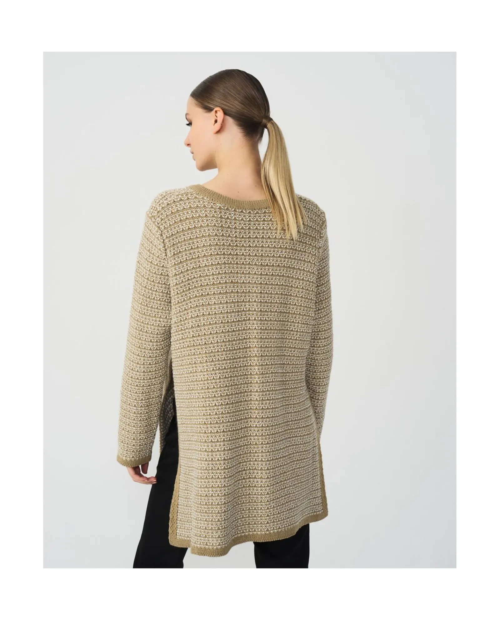 Sudaderas Y Jerseis*Cuplé Tunica Bicolor Punto Beig