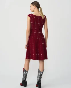 Vestidos*Cuplé Vestido Lady Punto Rojo