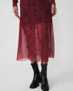 Vestidos*Cuplé Vestido Mini Estampado Tul Estampado Flor Cool